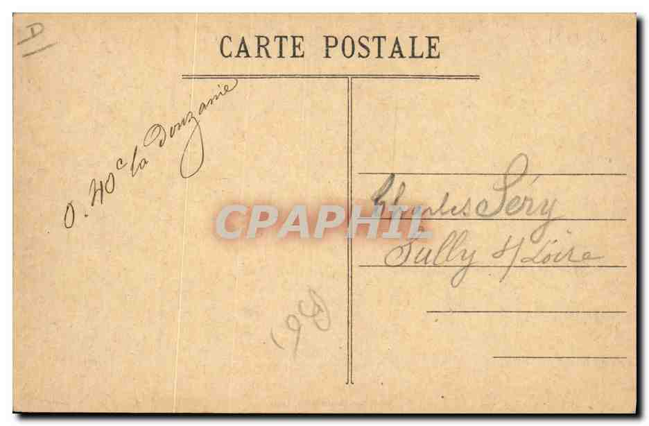 CPA Militaria Souvenez vous Ce boche  — Verso
