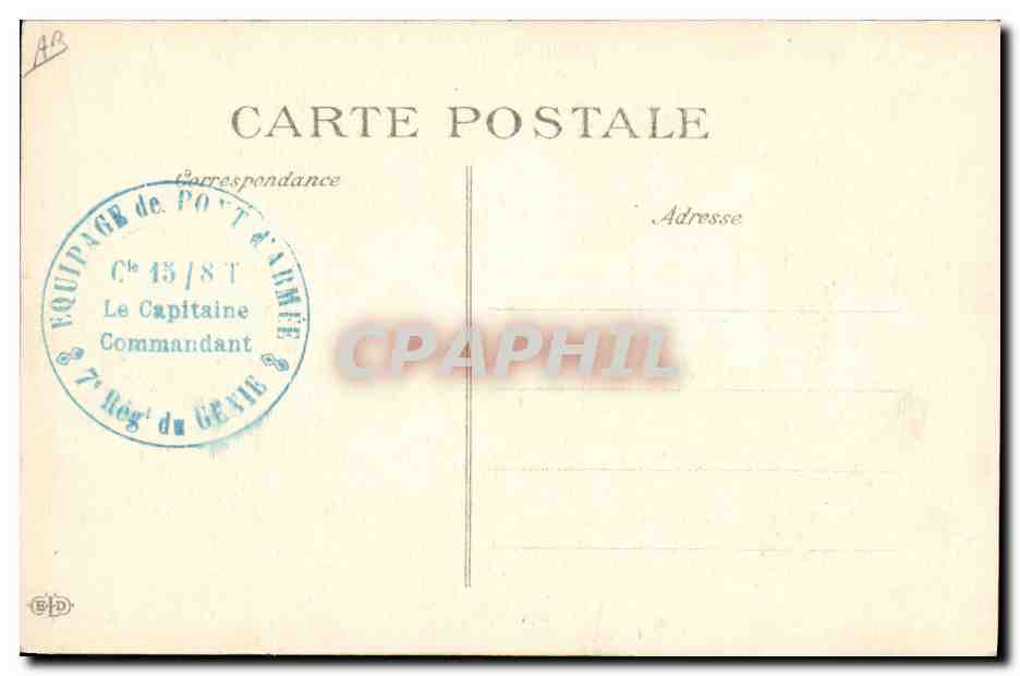 CPA Militaria Marianne Guillaume  — Rückseite