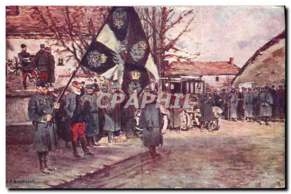 CPA Militaria 87eme regiment d'infanterie de reserve Vassincourt Mussey
