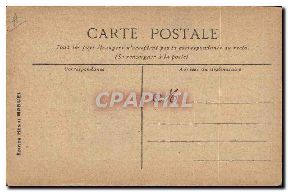 CPA Militaria Paris Journal  — Verso