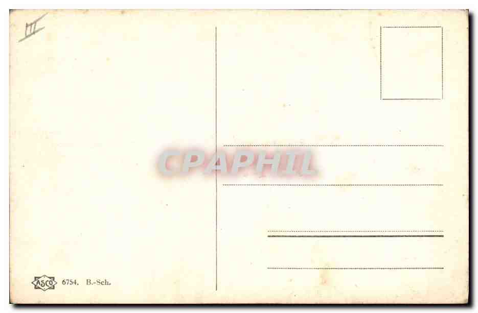 CPA Militaria Officier — Verso