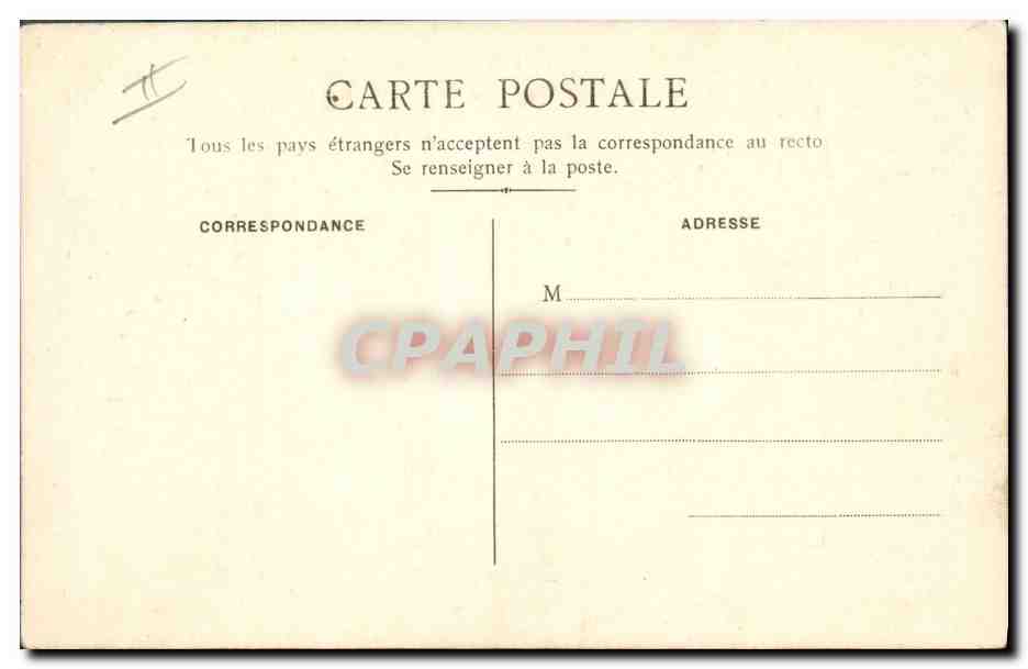 CPA Militaria Les K boches — Verso