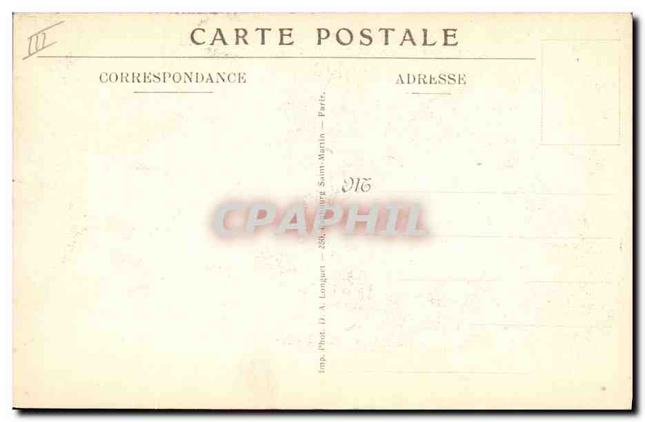 CPA Militaria Dieu Religieuse Infirmiere  — Verso