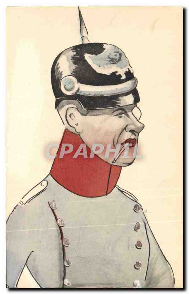 CPA Militaria Officier allemand