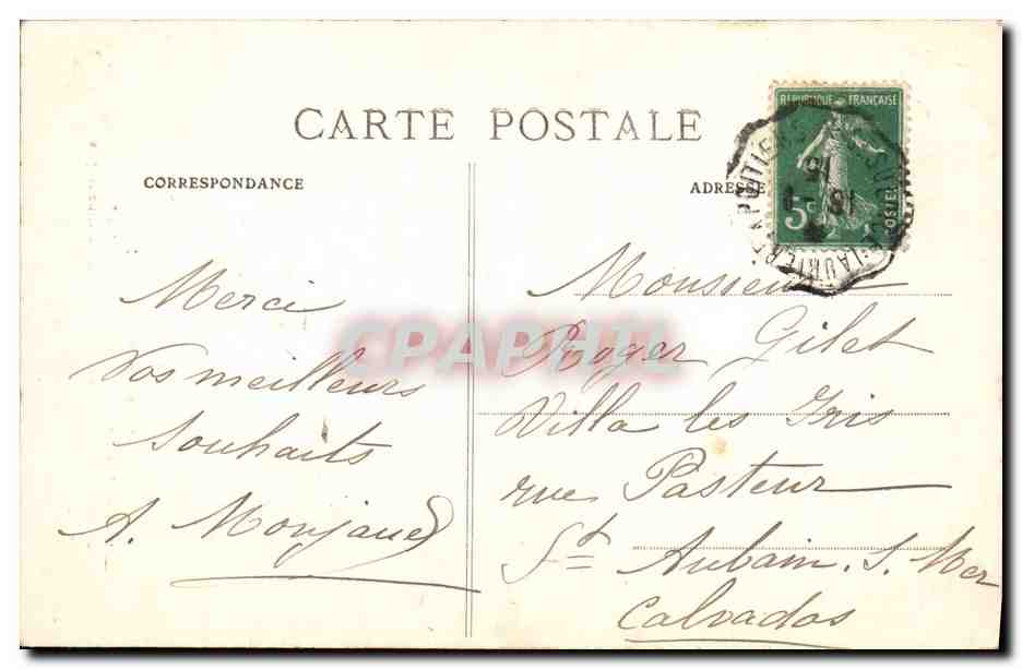 CPA Militaria Question de moeurs Ecosse  — Verso