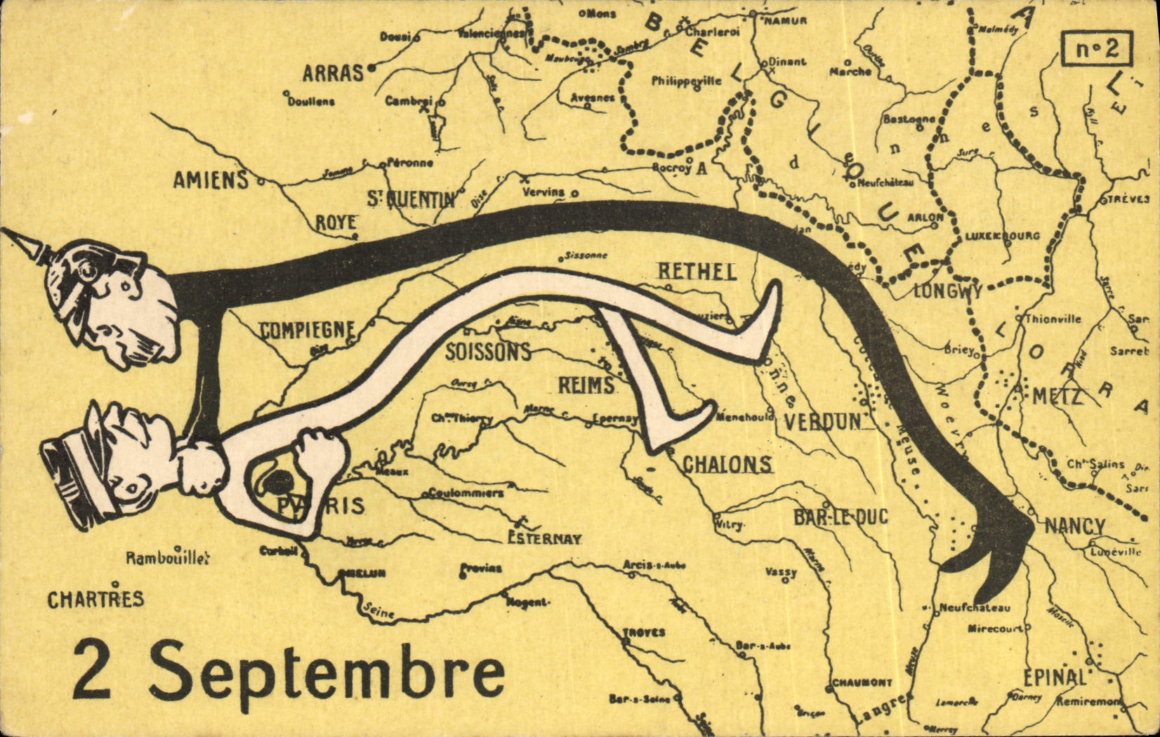 CPA Militaria 2 Septembre