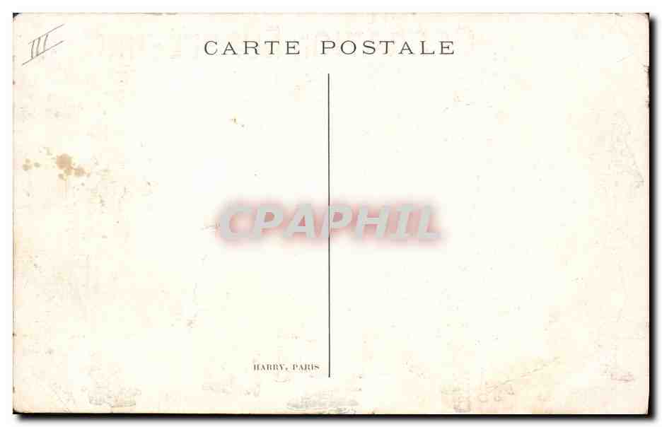 CPA Militaria Operation europeenne — Verso