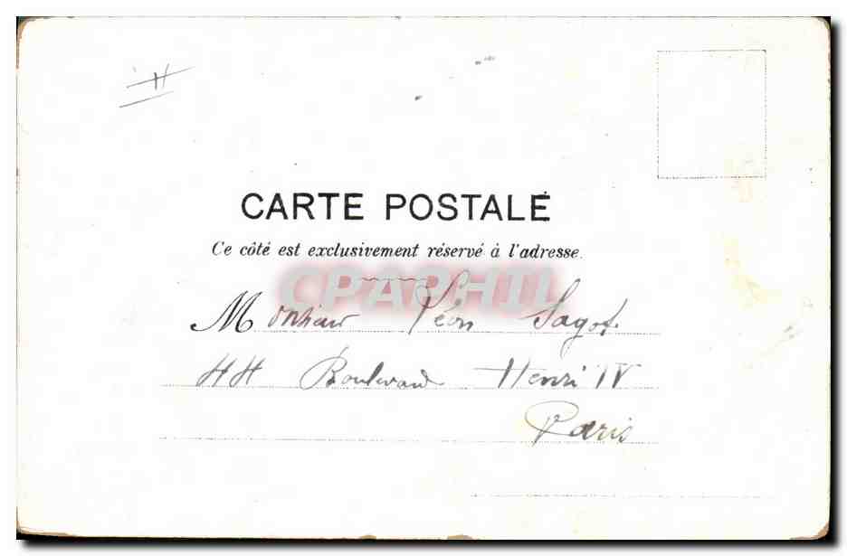 CPA Militaria Motifs de punition Militaria — Verso