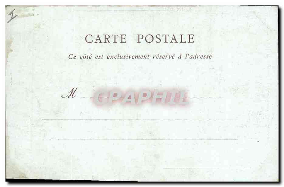CPA Hoche a Froeschwiller mettant aux encheres les canons de l'ennemi Militaria Le Dru  — Verso