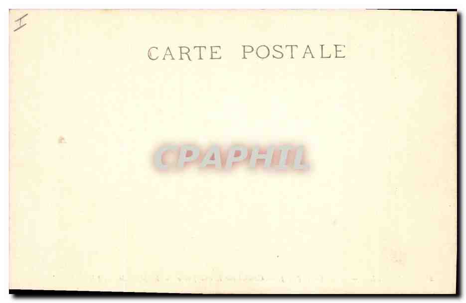 CPA Chantilly Musee Conde Combat sur la voie ferree De Neuville  — Verso