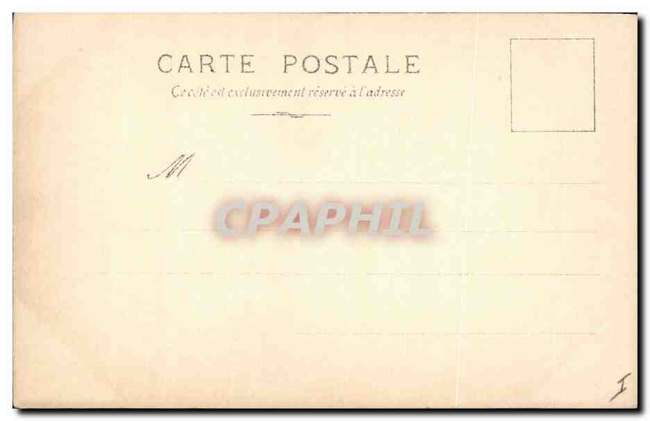 CPA Paris Musee du Louvre Grillandajo La visitation  — Verso