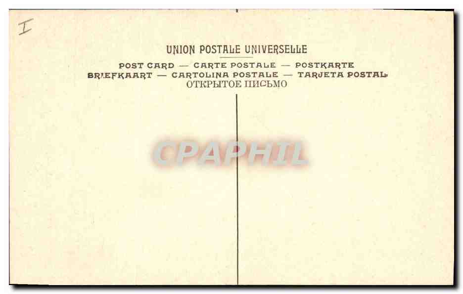 CPA Largilliere Portrait de Jean Forest Musee de Lille  — Verso
