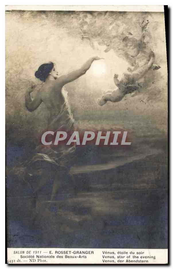CPA Salon de 1911 Rosset Granger Venus etoile du soir 