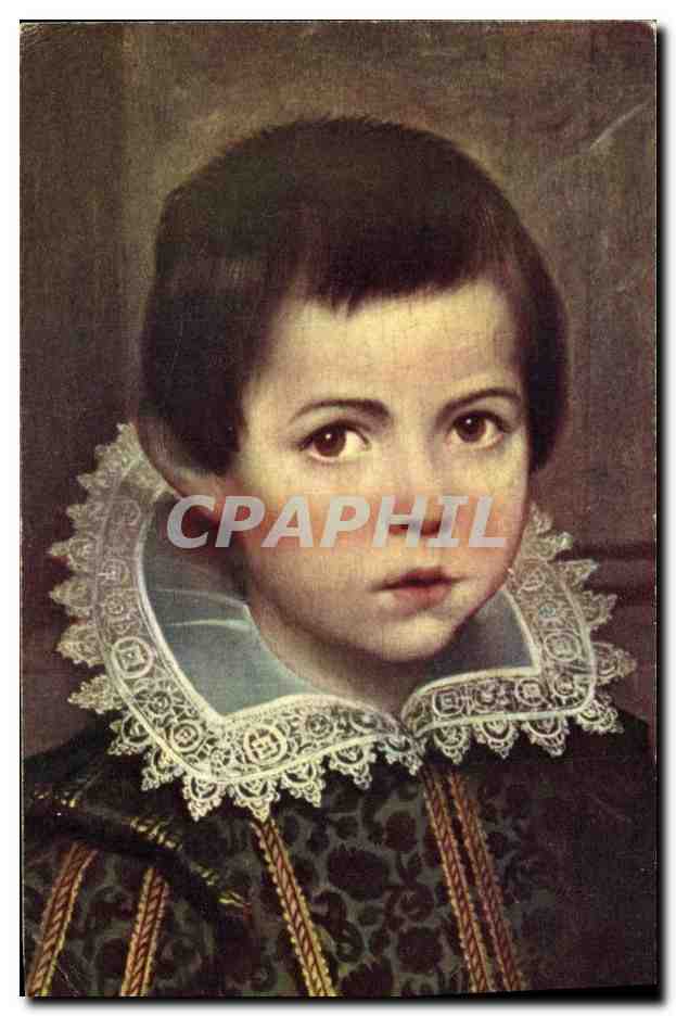 CPA Corneille de Vos Portrait de jeune garcon Musee D'Anvers 
