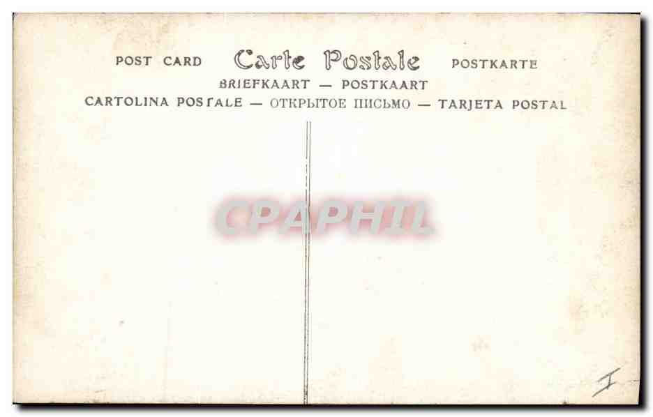 CPA Erotique Grotte des fees Retra  — Rückseite
