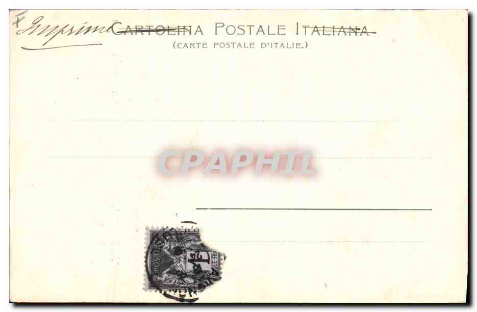 CPA Verona Cavazzola  — Verso
