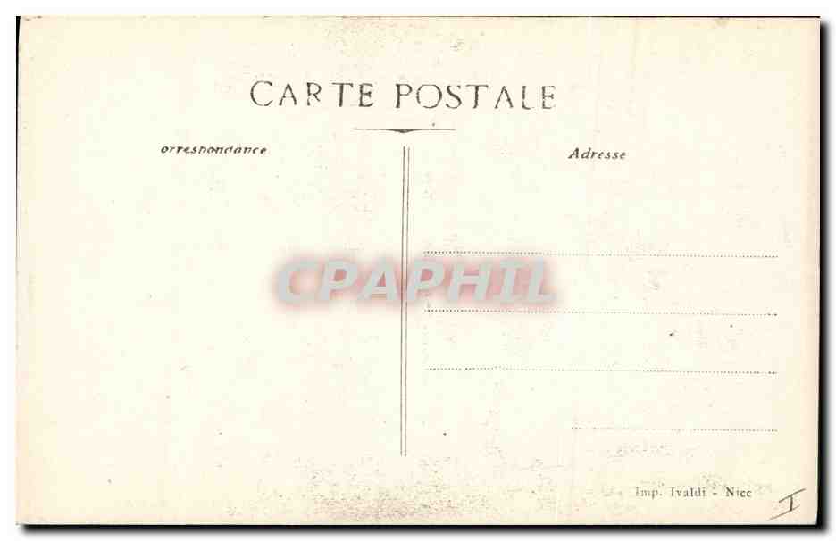 CPA Le general Eydoux tombe a la bataille de l'Aisne Militaria  — Verso