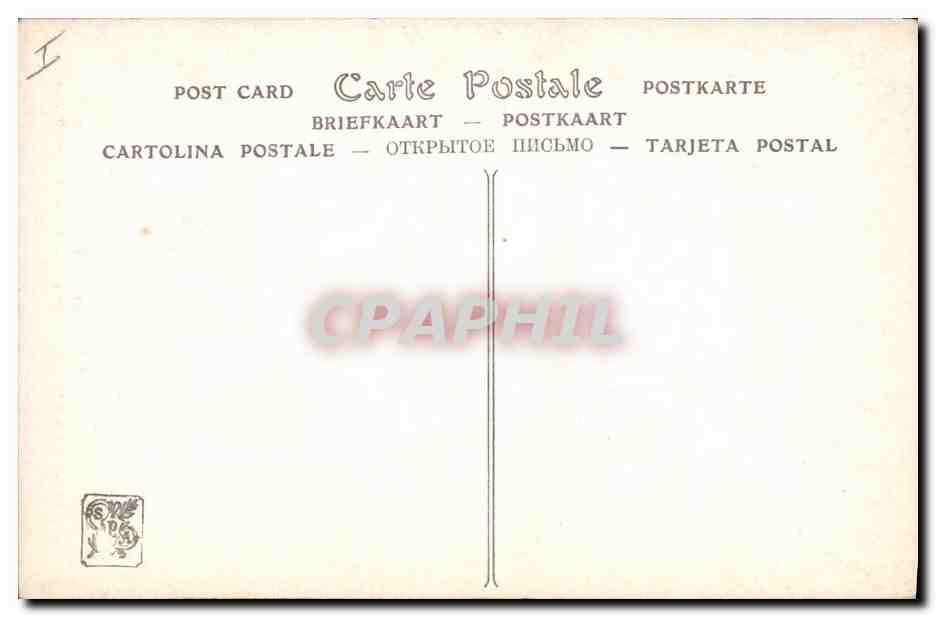 CPA Salons de Paris Leon Caille Interieur rustique  — Rückseite