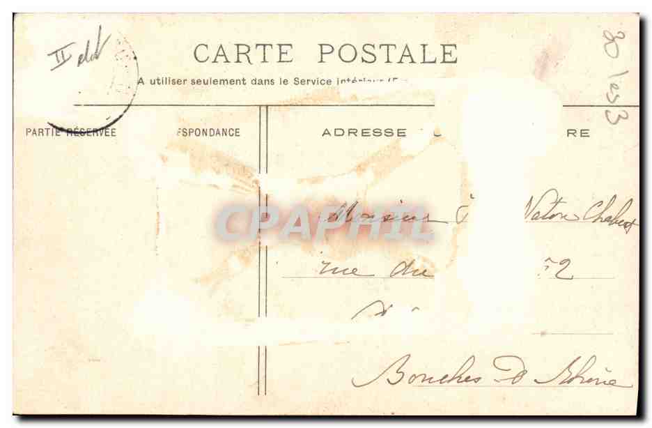 CPA Folklore Les chansons de Botrel illustrees Le Petit Gregoire — Verso