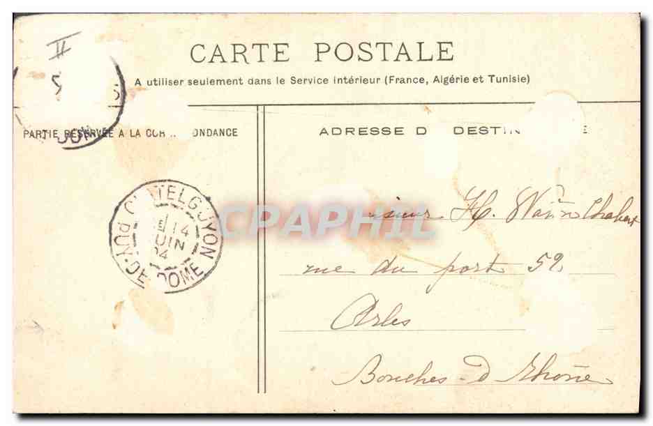 CPA Folklore Les chansons de Botrel illustrees Le Petit Gregoire — Verso