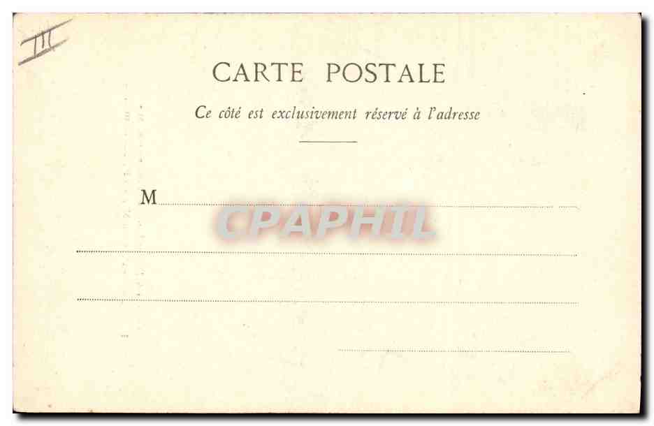 CPA Folklore Les chansons de Botrel illustrees La Paimpolaise Porche des Perils en mer a Perros Hamon — Verso