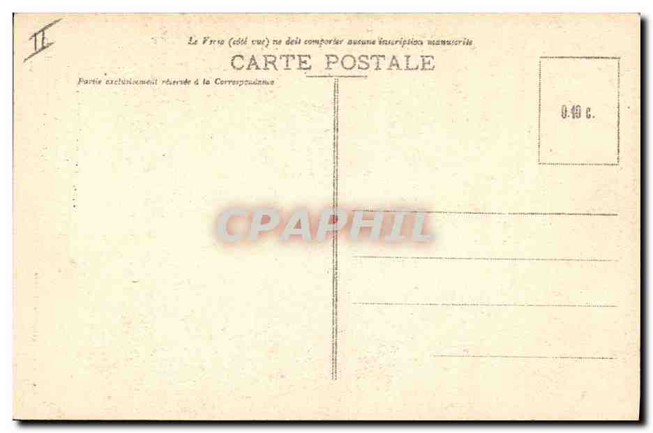 Fille en robe à dentelle — poème imprimé — Collection Laurent-Nel, Rennes — Verso