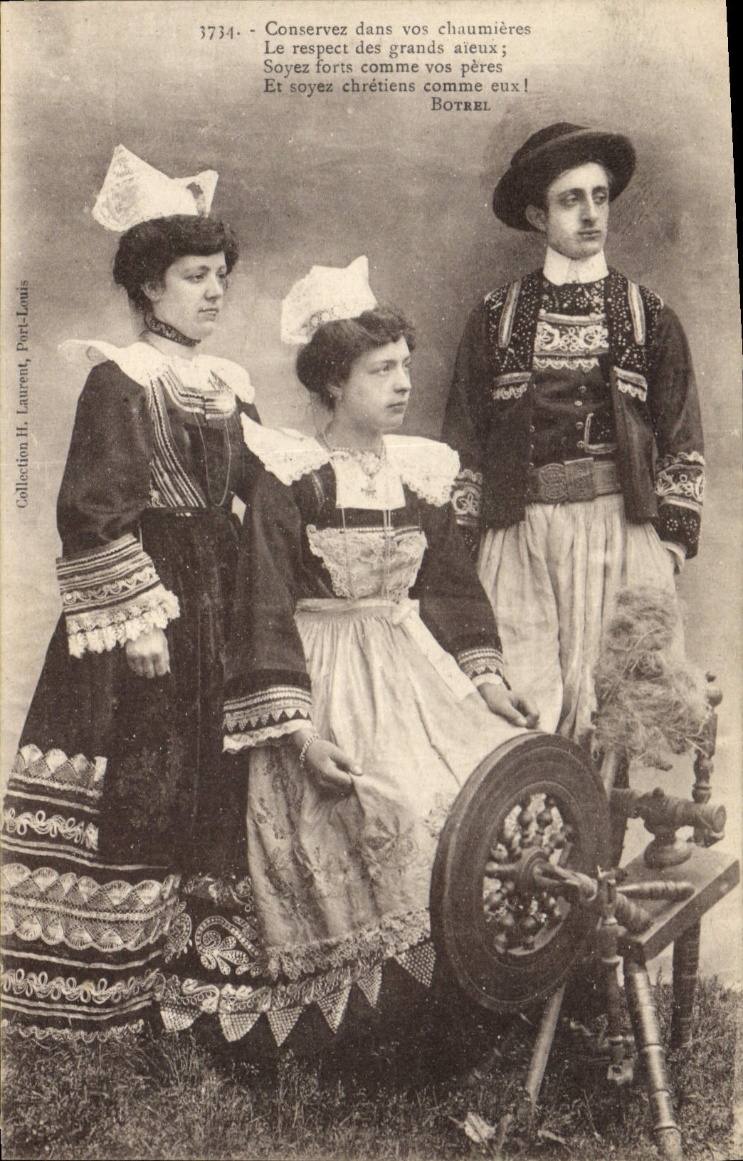 CPA Folklore Botrel