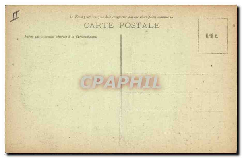 CPA Folklore Les chansons de Botrel illustrees La cruelle berceuse — Verso