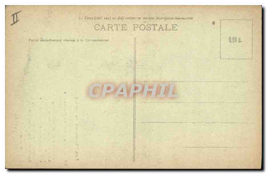 CPA Folklore Les chansons de Botrel illustrees La cruelle berceuse — Verso