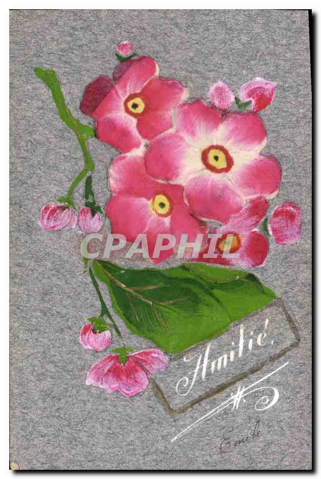 CPA Fantaisie Fleurs 