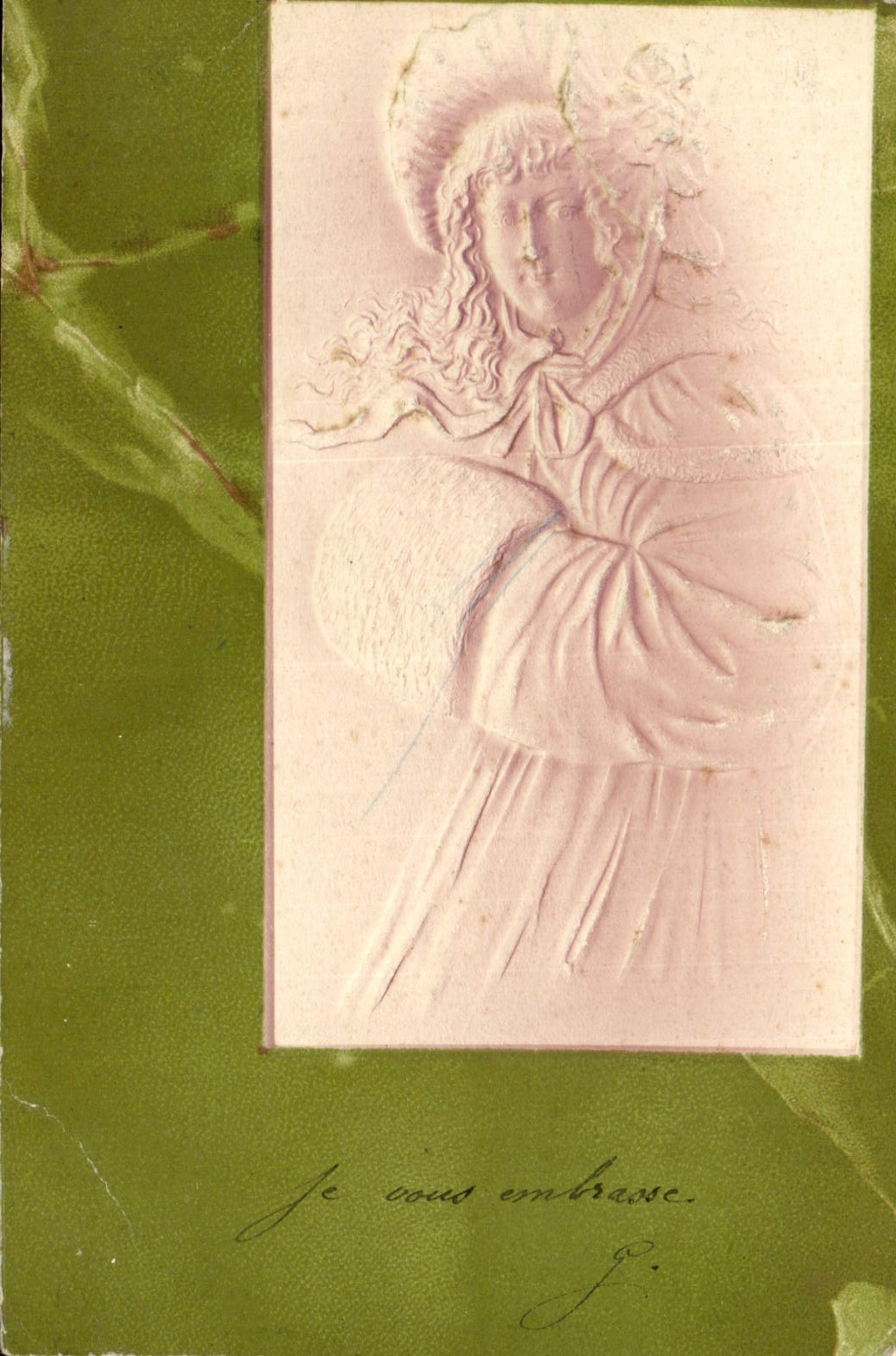 CPA Fantaisie Femme