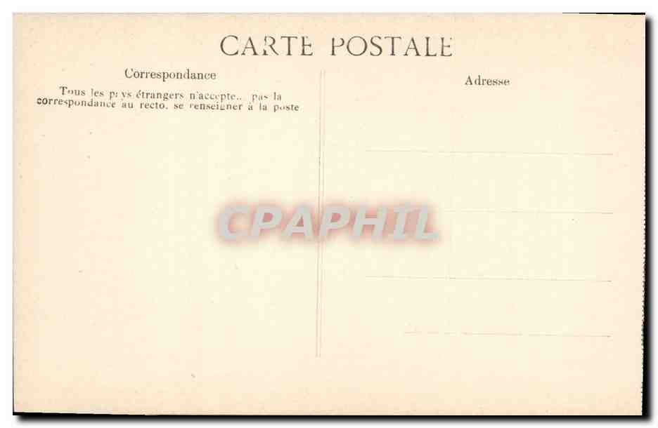 CPA Fantaisie Illustrateur Henry Morin SAint Blaise 3 Fevrier Loup Cigogne — Rückseite