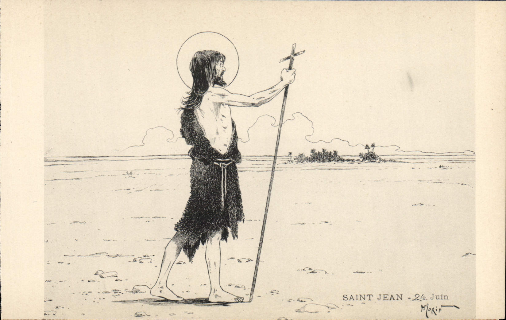 CPA Fantaisie Illustrateur Henry Morin Saint Jean 24 Juin