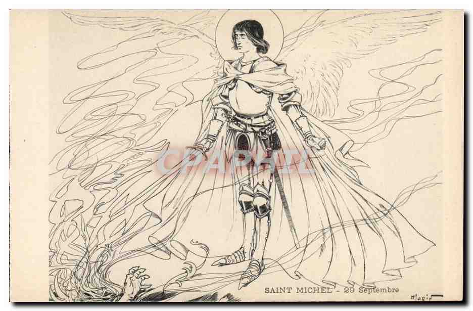 CPA Fantaisie Illustrateur Henry Morin Saint Michel 29 septembre