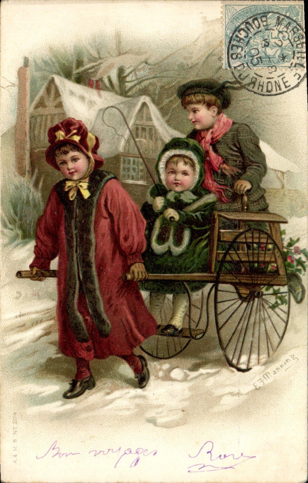 CPA Fantaisie Illustrateur Enfants