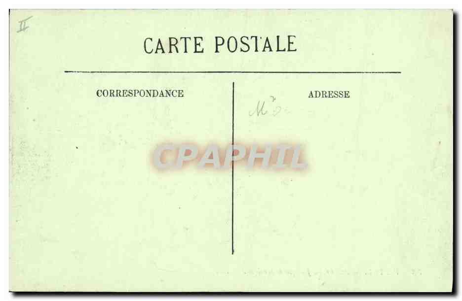 CPA Vittel Autour du Kiosque a musique — Verso