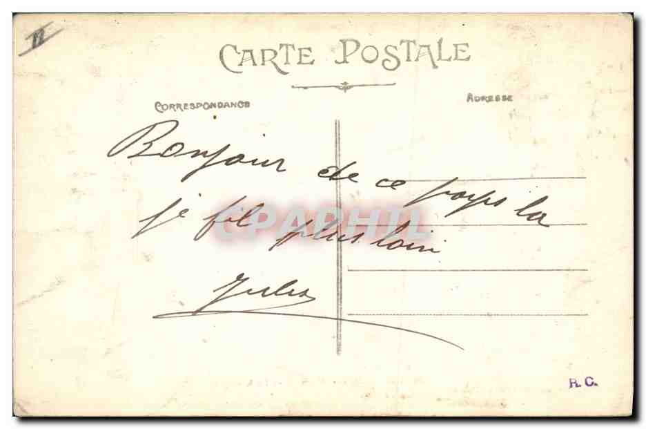 CPA Kiosque Chalons sur Marne — Rückseite