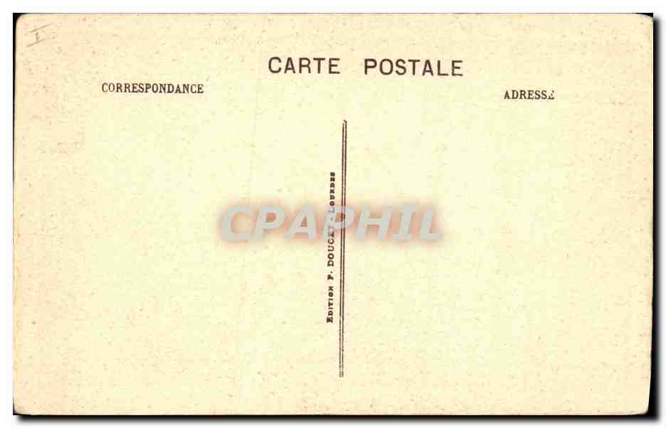 CPA Chiens Chien de montagne Bergons de Soum — Rückseite