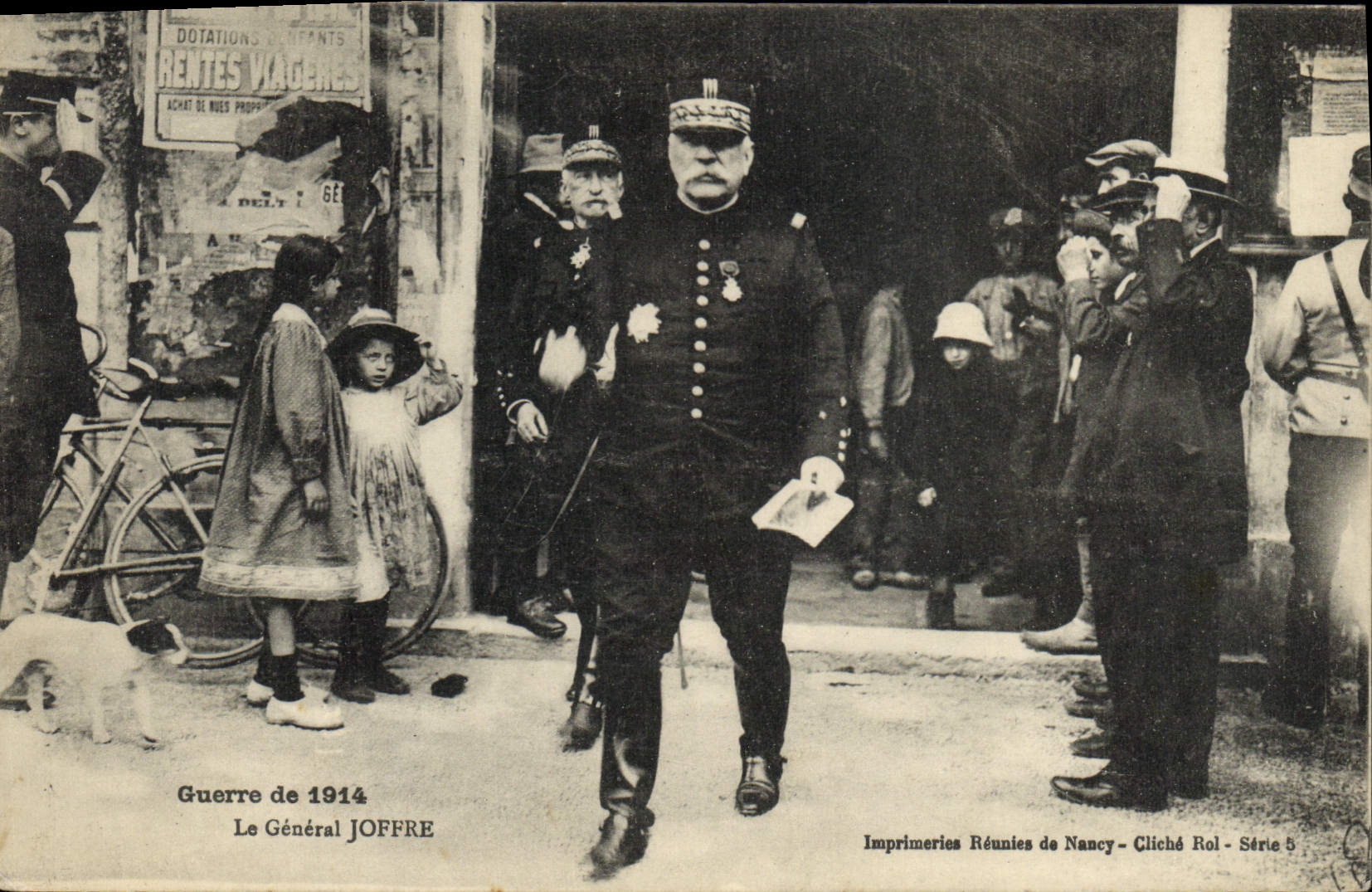 Le Général Joffre — Guerre de 1914 — Imprimeries Réunies de Nancy - Cliché Rol - Série 5