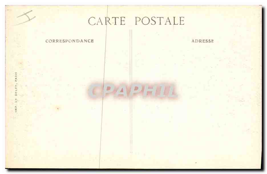 CPA Militaria Les Fetes de la Victore 14 juillet 1919 Les Marechaux Joffre et Foch  — Rückseite
