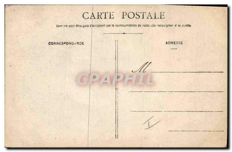 CPA Militaria General Joffre  — Rückseite