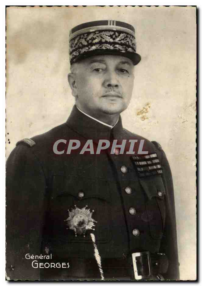CPA Militaria General Georges 