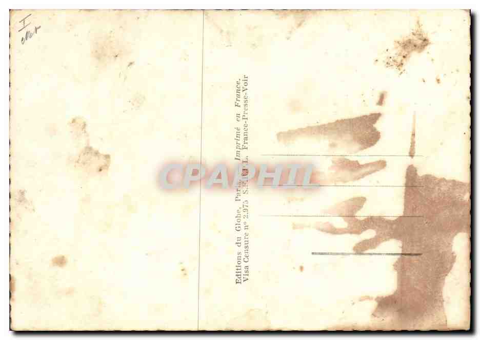 CPA Militaria General Georges  — Rückseite