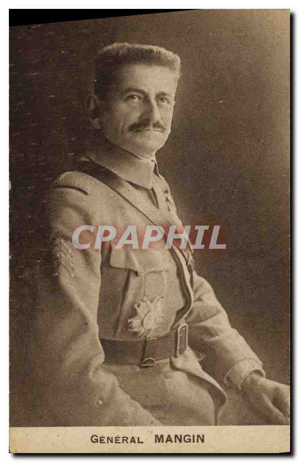 CPA Militaria General Mangin 