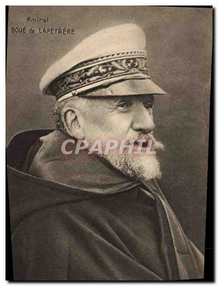 CPA Militaria Amiral Boue de Lapeyrere 