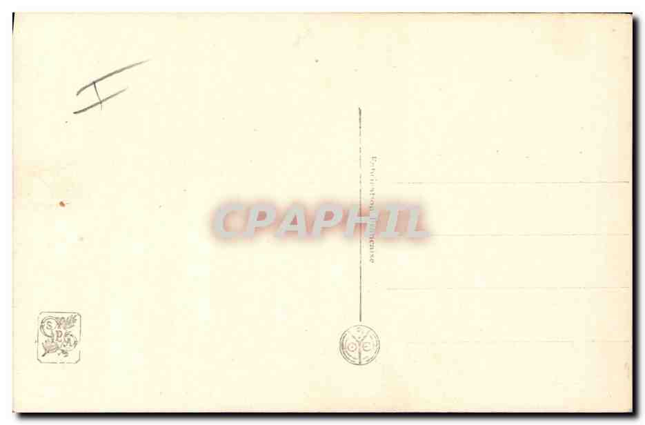 CPA Militaria Le general Gouraud Medaille  — Verso