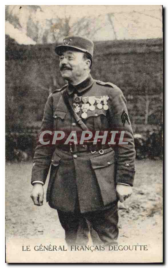 Le Général Français Degoutte — portrait militaire — éditeur non visible