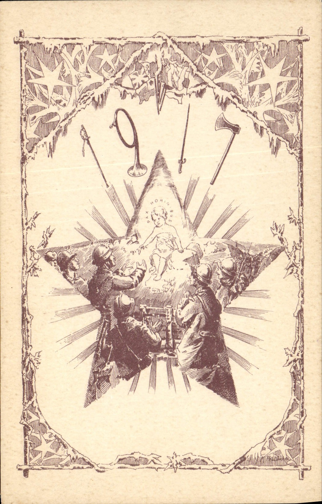 CPA Militaria Annee 1917 