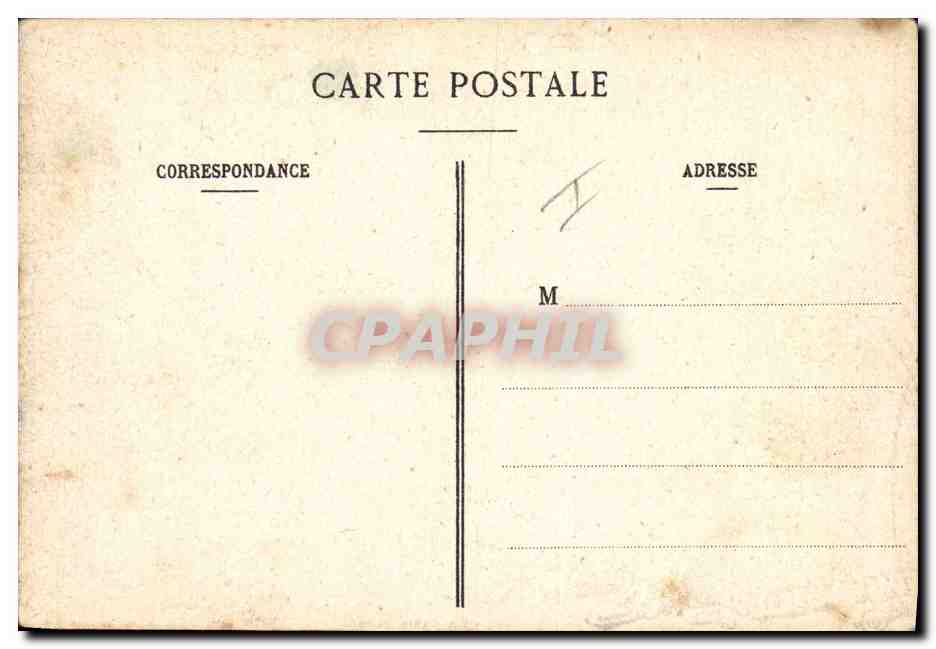 CPA Militaria Fricoteurs Bibliotheque Souris  — Verso