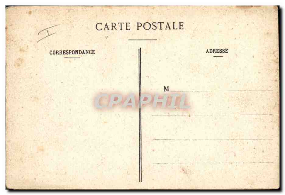CPA Militaria Les jeux La bascule  — Verso